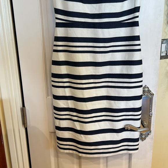 Blue and White Striped Dress - Picture 8 of 8